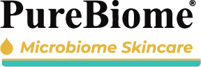PureBiome Microbiome Skincare Logo Black